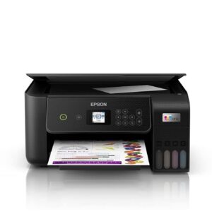Epson Ecotank L3260 A4 Wi-Fi All-in-One Ink Tank Colour Printer, Black